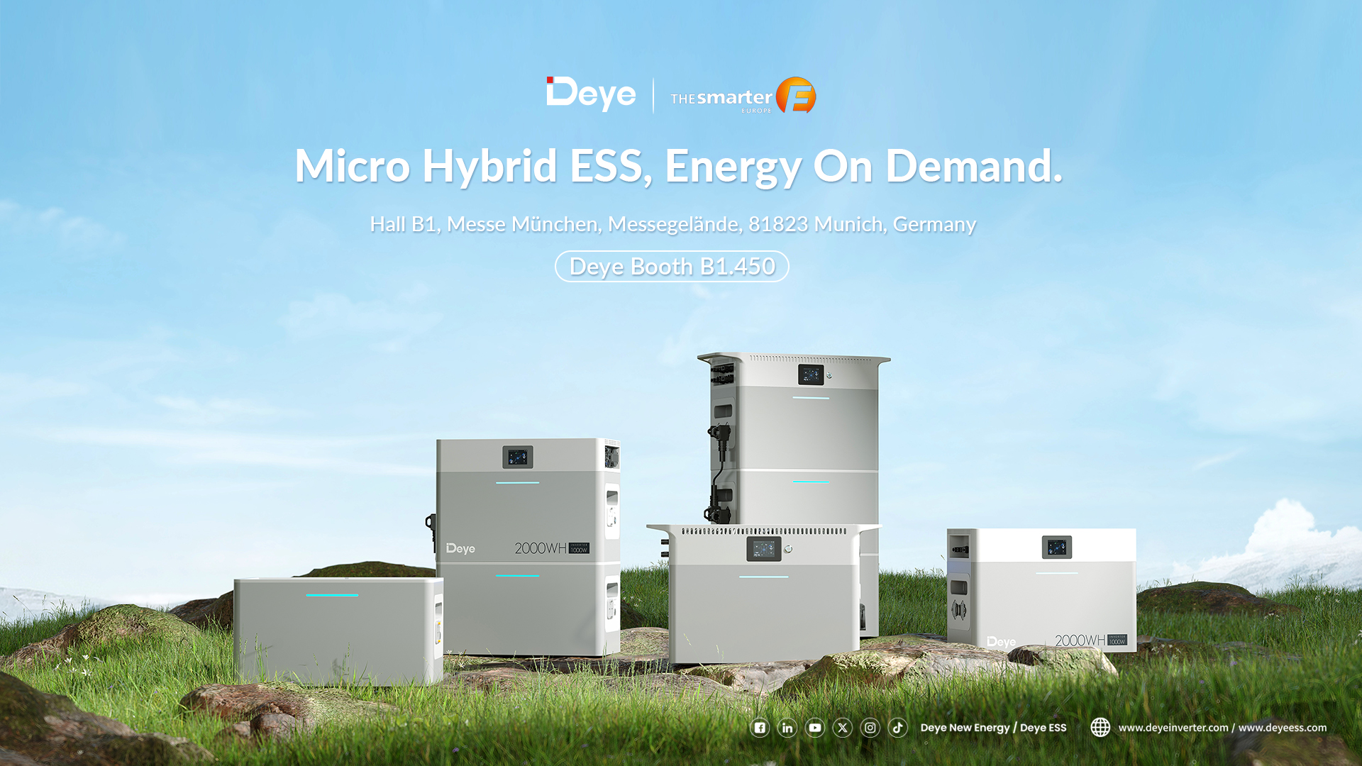 Deye在更智能的E欧洲2025年